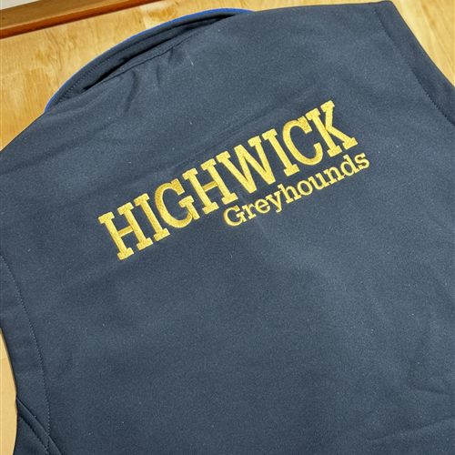 Detailed heritage crest embroidery